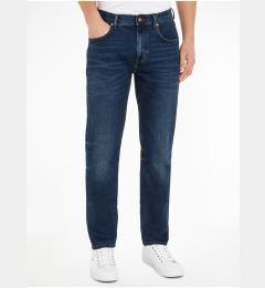 Снимка на Dark blue men straight fit jeans Tommy Hilfiger - Men