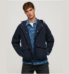 Снимка на Dark blue Men's Light Jacket Pepe Jeans Joshua - Men