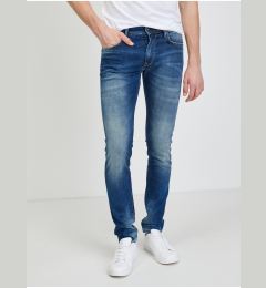 Снимка на Dark blue mens slim fit jeans Pepe Jeans Stanley - Men