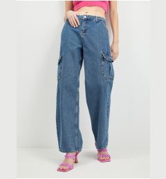 Снимка на Dark Blue Wide Jeans Noisy May Alexa - Women