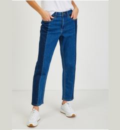 Снимка на Dark blue womens straight fit jeans ORSAY - Women