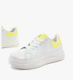 Снимка на D/CEO White shiny sneakers LLQ204-10