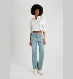 Снимка на DEFACTO 90's Wide Leg High Waist Wide Leg Long Jean Pants