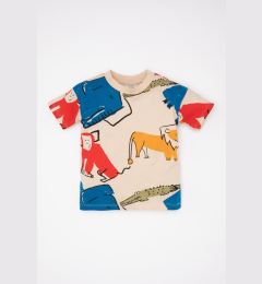 Снимка на DEFACTO Baby Boy Crew Neck Animal Patterned Short Sleeve T-Shirt