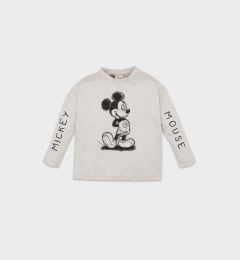 Снимка на DEFACTO Baby Boy Disney Mickey & Minnie Crew Neck Long Sleeve T-Shirt