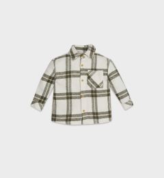 Снимка на DEFACTO Baby Boy Flannel Long Sleeve Pocket Plaid Shirt