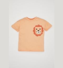 Снимка на DEFACTO Baby Boy Lion Printed Short Sleeve T-Shirt