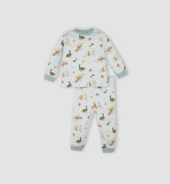 Снимка на DEFACTO Baby Boy Pajama Set Crew Neck Patterned Long Sleeve Top and Bottom