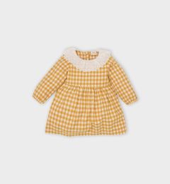 Снимка на DEFACTO Baby Girl Long Sleeve Flannel Dress