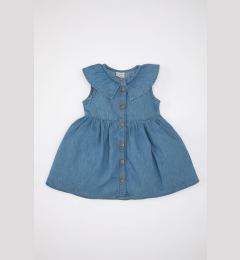 Снимка на DEFACTO Baby Girl Sleeveless Jean Dress