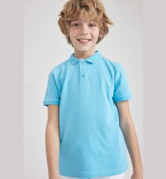 Снимка на DEFACTO Boy April 23 Pique Short Sleeve Polo T-Shirt