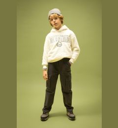 Снимка на DEFACTO Boy Cargo Fit Standard Leg Gabardine Trousers