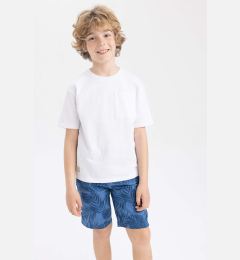 Снимка на DEFACTO Boy Oversize Fit Crew Neck Short Sleeve T-Shirt