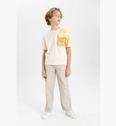 Снимка на DEFACTO Boy's Loose Fit Standard Leg Gabardine Trousers