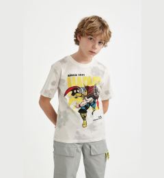 Снимка на DEFACTO Boys' Marvel Comics Crew Neck Patterned Short Sleeve T-Shirt