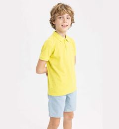 Снимка на DEFACTO Boy's Pique Short Sleeve Polo T-Shirt