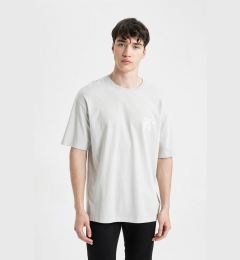 Снимка на DEFACTO Comfort Fit Crew Neck Printed Short Sleeve T-Shirt