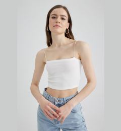 Снимка на DEFACTO Cool Fitted Ribbed Camisole Athlete