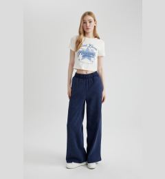 Снимка на DEFACTO Cool Wide Leg Trousers