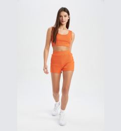 Снимка на DEFACTO Coool Ribbed Camisole Basic Shorts