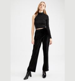 Снимка на DEFACTO Corduroy Trousers Wide Leg Pocket