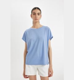 Снимка на DEFACTO Crew Neck Modal Basic Short Sleeve T-Shirt