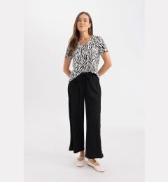 Снимка на DEFACTO Culotte Wide Leg Wrap Capri