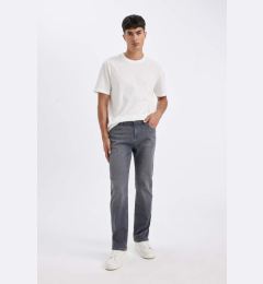 Снимка на DEFACTO Denim Trousers Gray