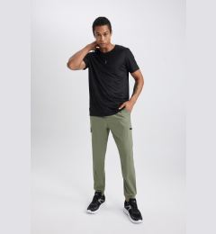 Снимка на DEFACTO Fit Jogger Sweatpants Standard Fit Cargo Pocket Woven Waist Elastic Leg