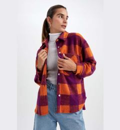 Снимка на DEFACTO Flannel Plaid Long Sleeve Shirt