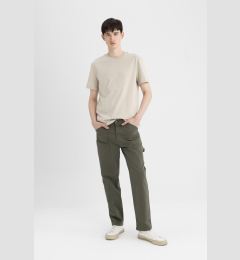 Снимка на DEFACTO Gabardine Trousers Straight Fit Pocket Straight Leg