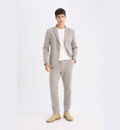 Снимка на DEFACTO Gabardine Trousers Tailored Regular Fit Pocket Straight Leg