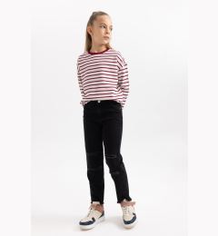 Снимка на DEFACTO Girl Straight Fit Standard Leg Jean Trousers