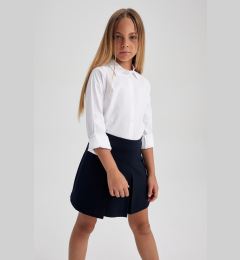 Снимка на DEFACTO Girl White Long Sleeve School Shirt