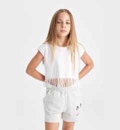 Снимка на DEFACTO Girl's Crop Short Sleeve T-Shirt