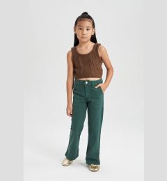 Снимка на DEFACTO Girl's Flared Leg Trousers