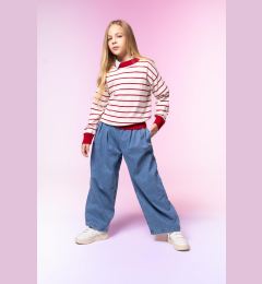 Снимка на DEFACTO Girls' Wide Leg Wide Leg Jeans