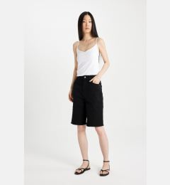 Снимка на DEFACTO High Waist Pocket Gabardine Capri