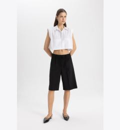 Снимка на DEFACTO High Waist Wide Leg Shorts