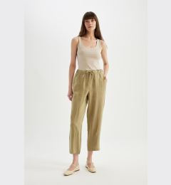 Снимка на DEFACTO Jogger Linen Pants Pocket High Waist Crop