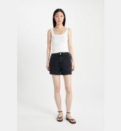 Снимка на DEFACTO Mom Fit High Waist Skinny Jean Shorts