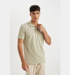 Снимка на DEFACTO New Regular Fit Short Sleeve Pique Basic Plain Polo T-Shirt