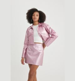 Снимка на DEFACTO Oversize Fit Shiny Gabardine Fabric Jacket Shirt