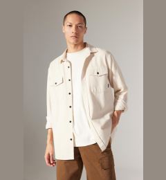 Снимка на DEFACTO Regular Fit Buttoned Pocket Cotton Long Sleeve Shirt Jacket