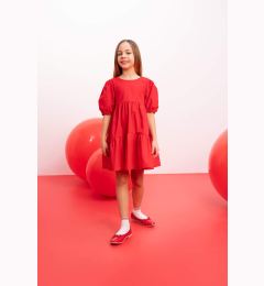 Снимка на DEFACTO Regular Fit Cotton Woven Dress