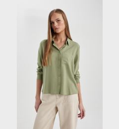 Снимка на DEFACTO Regular Fit Long Sleeve Basic Shirt