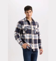 Снимка на DEFACTO Regular Fit Lumberjack Plaid Long Sleeve Shirt