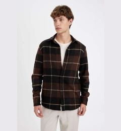 Снимка на DEFACTO Regular Fit Plaid Lumberjack Long Sleeve Shirt