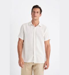 Снимка на DEFACTO Regular Fit Polo Collar Cotton Short Sleeve Shirt