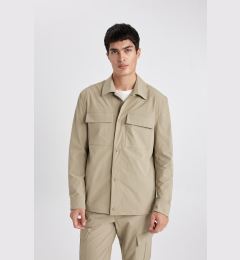 Снимка на DEFACTO Regular Fit Polo Neck Shirt Jacket